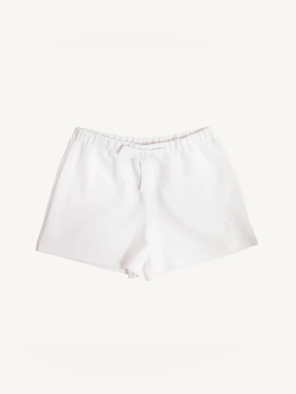 TBBC Shipley Shorts Size 7 Worth Avenue White With Bow & Stork NWOT